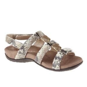 New Vionic Women Shoe Amber Size 10M Natural Snake Sandal NWOB 41